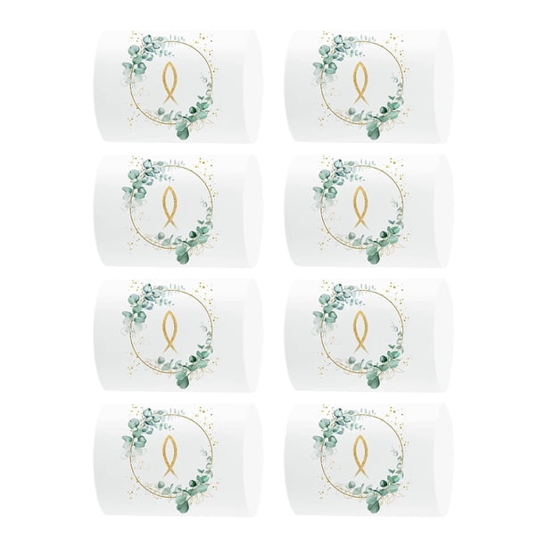8x Envolturas votivas Envolturas decorativas Accesorios para velas Pantallas para lámparas de té Vela votiva Estilo B