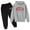 Dark Gray, variant on Outfits Set For Boys Autumn And Winter Children's Hoodie Pullover Set Popular Printed Hoodie Set On Underwear 2024 Casual Letter Printed Long Sleeve Out Wear White 3 Years-4 Years