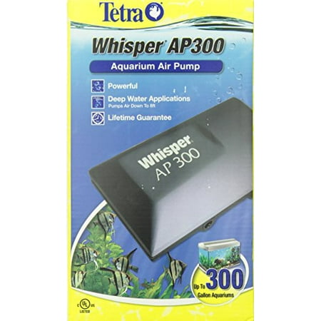 Tetra 26075 Whisper Aquarium Air Pump Ap300 Up To 300-Gallon (Pack of