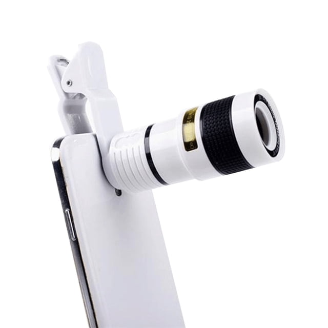 Promotion!Maojin Telescopio móvil de alta definición con zoom externo, teleobjetivo 12x