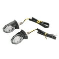thumbnail image 3 of Motorcycle LED Indicator Light, LED Turn Signal Lamp Antiaging Heatproof DC12V Scratch Resistance M8  For Modification, 3 of 8