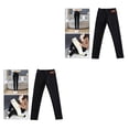 thumbnail image 1 of Greeniant Elegantes polainas informales con forro polar Calidez invernal garantizada Negro XXL Negro XXL 2Conjunto, 1 of 1
