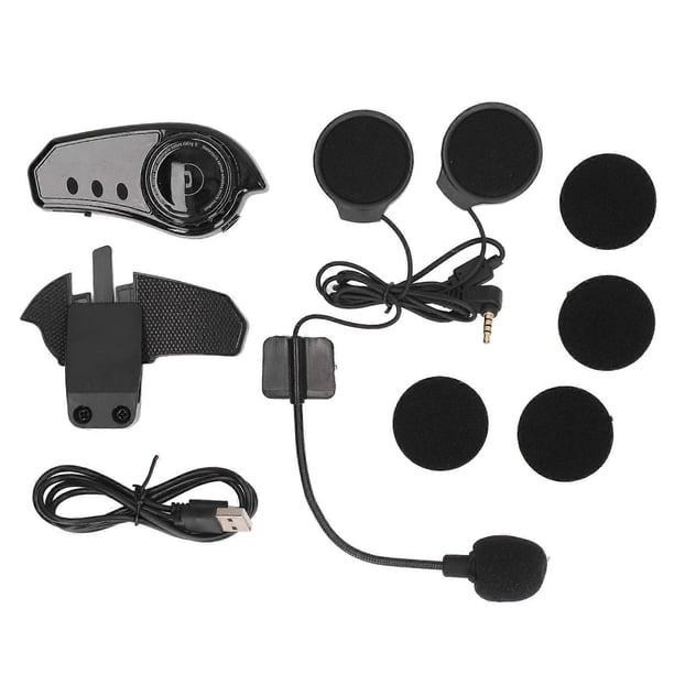Motorcycle Helmet Headset Speakers Support Hands Free Call Stereo Bluetooth 800mAh IP67 Waterproof Headphone