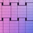 thumbnail image 1 of Ahgly Company Machine Washable Indoor Square Transitional Bright Lilac Purple Area Rugs, 7' Square, 1 of 7