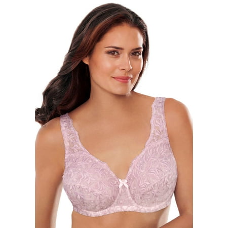

Amoureuse Women s Plus Size Embroidered Underwire Bra Bra