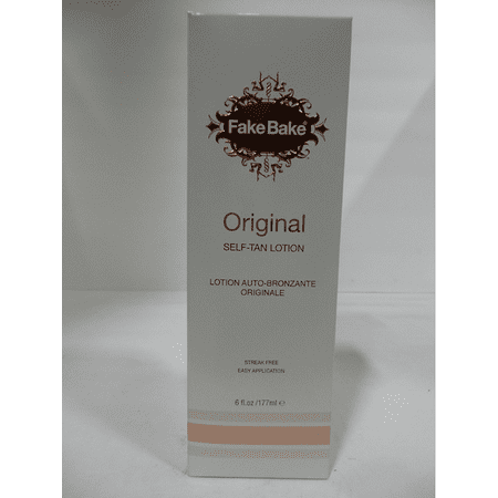 Fake Bake Original Self-Tan Lotion, 170 ml / 6 oz-Pack of 2