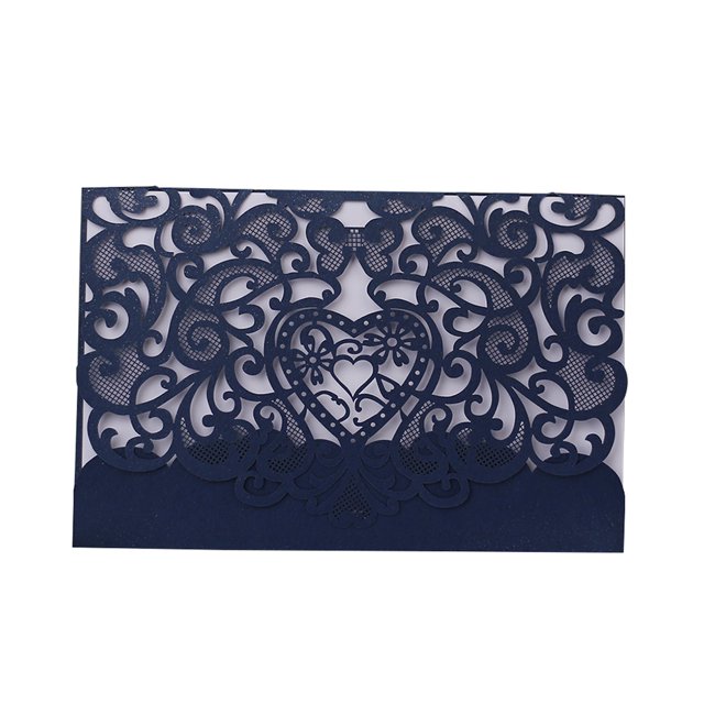 Yeacher 20pcs Pattern Invitation Cards Invitation Holders for Wedding Birthday Party Anniversary