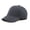 Charcoal, variant on Kids Boy Girl Washed Cotton and Denim UV Protection Adjustable Plain Baseball Cap Hat(6-9 yrs, Yellow)