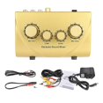 thumbnail image 1 of Karaoke Sound Mixer Dual Mic Inputs With Cable, 1 of 4
