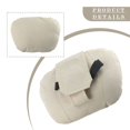 thumbnail image 3 of Coconut Ok Car Headrest Neck Pillow for Mercedes S Ultra Soft Pillow Auto Seat Head Support Neck Protector Mat Ultra Soft Pillows 29X19Cm,Beige, 3 of 10