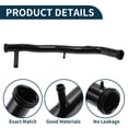 thumbnail image 4 of Manguera de radiador Unique Bargains, manguera de calefacción del radiador, manguera de salida del radiador para Honda Accord 2.3L 1998-2002 No.19505PJK000, tubo de refrigerante de hierro negro 1 Pc, 4 of 6