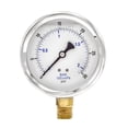thumbnail image 3 of Pic Gauges Pressure Gauge,Liquid,4 In.,30 psi 201L-402C, 3 of 4