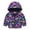 Dark Blue, variant on Vikakiooze Toddler Girls Boys Autumn Winter Coat, Fashion Long Sleeve Coat Print Hooded Jacket Set