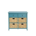 thumbnail image 4 of Acme Flavius Console Table w/Storage Teal, 4 of 6
