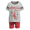 thumbnail image 3 of Marvel Boys Spiderman Graphic Tee and Shorts, 2-Piece Set, Size 12M-5T, 3 of 5