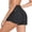A-Black2, variant on Women's High Waisted Swim Shorts with Pockets UV Sun Protection Board Shorts