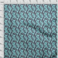thumbnail image 4 of oneOone Silk Tabby Fabric Triangle Geometric Printed Fabric 1 Yard 42 Inch Wide, 4 of 5
