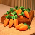 thumbnail image 5 of 12 Plush Carrots Enrichment Dog Puzzle Toys Hide and Seek Carrot Farm Dog Toys Carrot Patch Dog Snuffle Toy for Puppy Large Dogs, 5 of 6