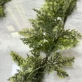thumbnail image 5 of 4ft Cedar Christmas Garland Realistic,Real Touch Cedar Garland Artificial Realistic Christmas Greenery Pine Garland,Thick Lush Full Faux Greenery Garland for Fireplace Mantle,Indoor Outdoor Decor, 5 of 9