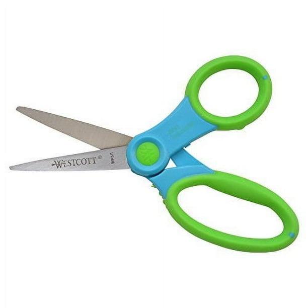 Tijeras Westcott Soft Handle Kids de 13 cm con antimicrobiano