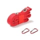 thumbnail image 1 of Soidarity Cuerda para colgar en la tienda, toldo de extensión, gancho para ropa, cordón portátil ajustable para mochilero, correa de pesca con hebillas carpas Rojo Soidarity OD020156-02, 1 of 6