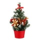 thumbnail image 1 of FELTECHELECTR Adorno de árbol de Navidad artificial, adorno de escritorio, mini árbol de Navidad., 1 of 6