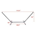 thumbnail image 6 of Ktaxon Space Saving Steel Hammock Stand 9' Outdoor Patio Portable With Carry Case, 6 of 8