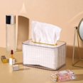 thumbnail image 1 of ziyahi Nordic Tissue Cover Tissue Holders Napkin Dispenser for Restaurant White, 1 of 9