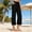 Black, variant on Cotton Linen Capri Pants for Women Petite Pants Summer Pants for Women Beach Comfy Crop Pants Cotton Cropped Pants Loose Capri Pants for Women Ankle Pants for Women