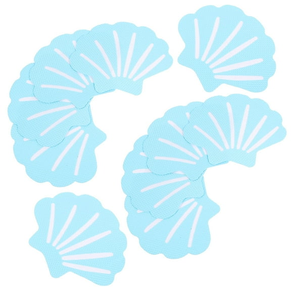 Raindrops 20PCS Bathtub Non Slip Stickers Shell Shower Stickers Anti Slip Strips for Bathroom Bath Tub Pool Ladders