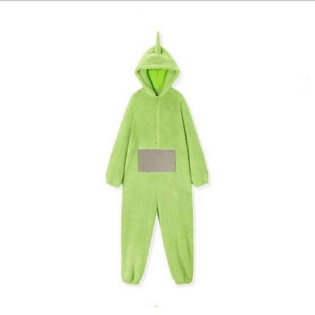 Inicio 4 colores Teletubbies Cosplay para adultos divertido Tinky Winky Anime Dipsy laa-laa Po suave manga larga pieza pijama disfraz