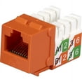 thumbnail image 2 of Black Box GigaBase2 CAT5e Jack, Universal Wiring, Orange, Single-Pack, 2 of 2