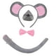 thumbnail image 2 of Disfraz de ratón para niños y niñas, diadema con orejas de ratón para fiestas, actuaciones y cumpleaños. Estilizar un, 2 of 9