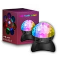 thumbnail image 1 of LED Disco Light Ball DJ Party Stage Effect Lights Rotating Galaxy Projector* R5V52, 1 of 6