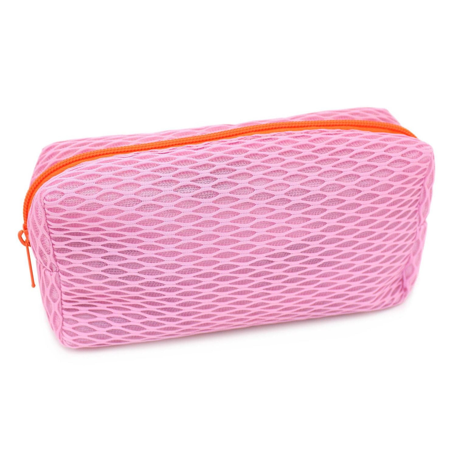 Pen+Gear Athleisure Mesh Pencil Pouch in Pale Pink