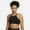 Black & White, variant on Women's Light-Support Non-Padded Sports Bra Nike Indy Seamless Ribbed Size - XS