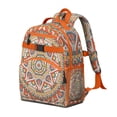 thumbnail image 3 of Energy Emotional Mandala Student Backpack Spacious Adjustable Padded Straps Chest Buckle Lightweight Durable School Backpack, 3 of 5