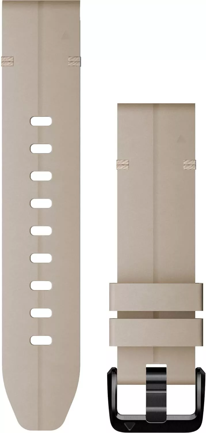 Garmin QuickFit® 20 Watch Bands Cream Heathered Nylon with Soft