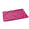 thumbnail image 2 of Funda de almohada sólida decorativa suave para sofá Rosa caliente, 2 of 9