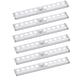 thumbnail image 1 of VYANLIGHT Luces debajo del gabinete Sensor de movimiento 10 luces LED para interiores – Tiras de luz para armario, cocina, baño, despensa – Iluminación inalámbrica para gabinete con pilas, despegar y, 1 of 5
