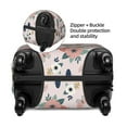 thumbnail image 4 of Haiem Rose Flowers Luggage Cover Printed Suitcase Covers for Luggage Elastic Washable Suitcase Protector Fits 18-32 Inch Luggage-Small, 4 of 9