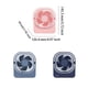 thumbnail image 3 of Methold Ventilador portátil de escritorio Mini rotación Ventiladores pequeños Acampar al aire libre Senderismo Verano Oficina Dormitorio Electrónica Rosa, 3 of 6