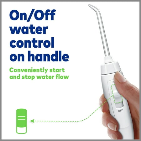 Waterpik Complete Care 5.0 Water Flosser + Sonic Electric Toothbrush, White