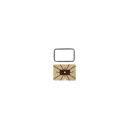 MACs Auto Parts Premier  Products 32-10074 Clock Face - New Haven Brand - Tan With Brown Text -