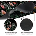thumbnail image 4 of Pretty Wildflower Gaming Desk Mat, Computer Keyboard Large Extended Flowers Mouse Pad for Office and Home, 31.5×11.8 Inches, XL, 4 of 14