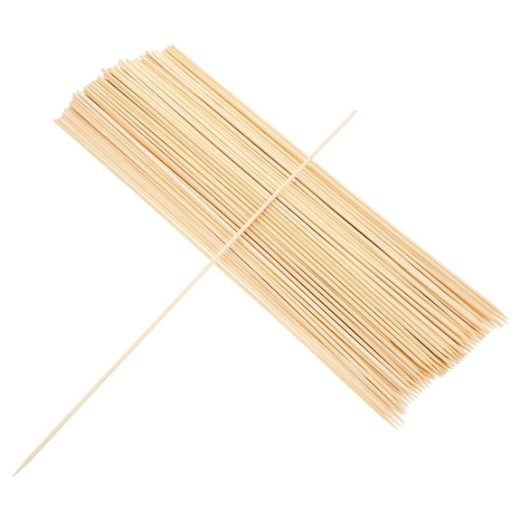Homoyoyo 2Packs Bbq Rotating Bamboo Skewers for Meat Outdoor Grilling