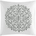 thumbnail image 4 of Lanco Annabelle Solid 7 Piece Comforter Set Grey, Bed Size King, Fill 100% Polyester, 4 of 6