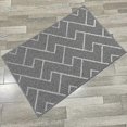 thumbnail image 2 of Indoor Doormat,Front Back Door Mat Rubber Backing Non Slip Door Mats,20"x31.5" Low-Profile Absorbent Resist Dirt Entryway Doormat (Grey), 2 of 5
