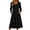 Black, variant on A Line Dresses for Women Winter Ribbed V-Neck Long Sleeve Casual Flowy Dress with Pockets Plus Size Womens Clothing Wine XXXL
