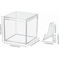 3 Pack Championship Ring Display Case Clear Acrylic Display Case Mini ...